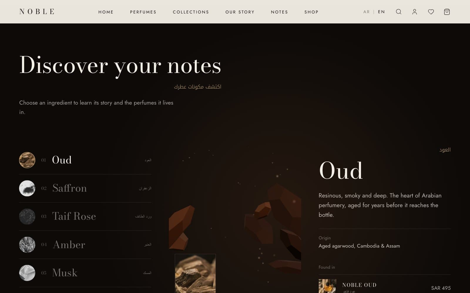NOBLE Immersive — Design