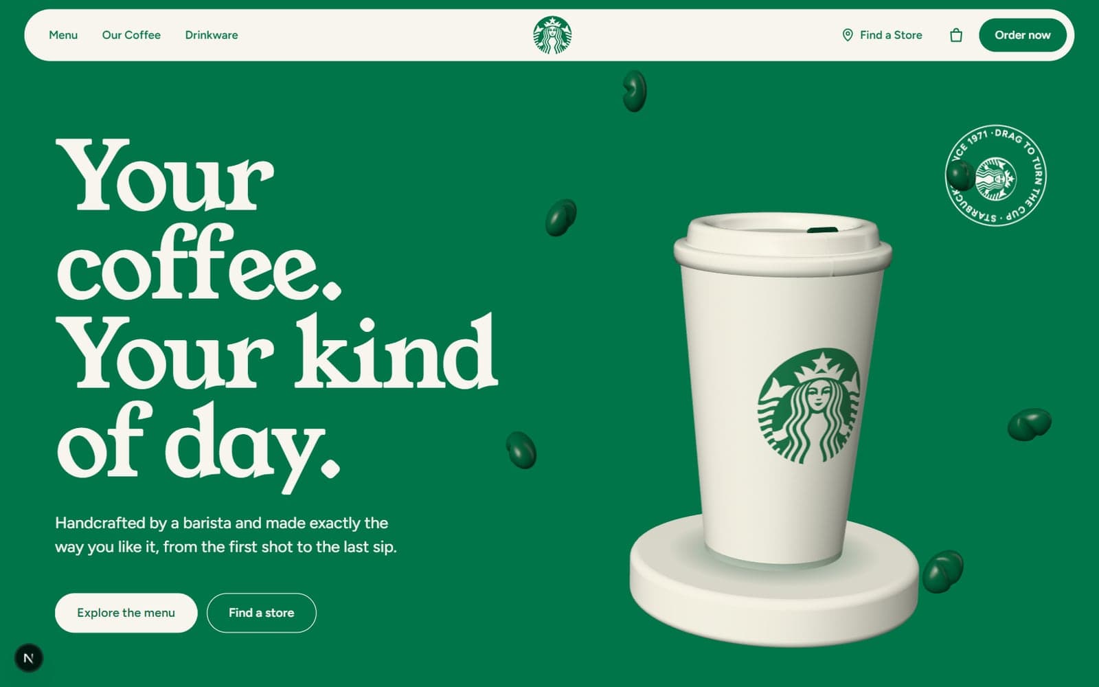 Starbucks (concept) — Unofficial concept redesign